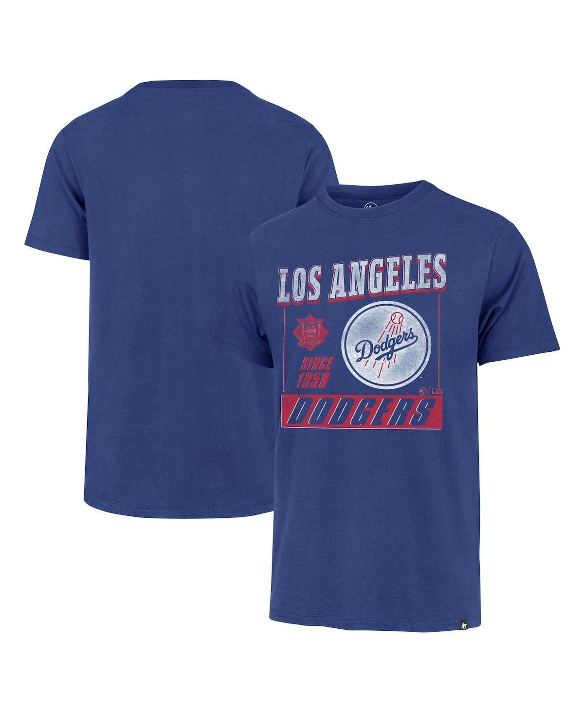 47 Brand Mens Royal Los Angeles Dodgers Outlast Franklin T-Shirt Product Image