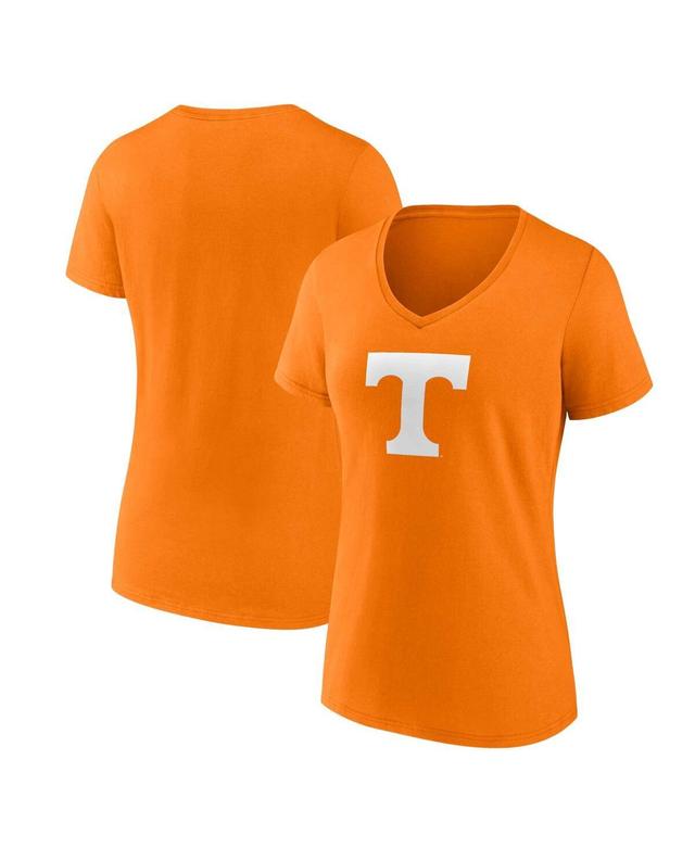 Womens Fanatics Branded Tennessee Tennessee Volunteers Evergreen Logo V-Neck T-Shirt Product Image