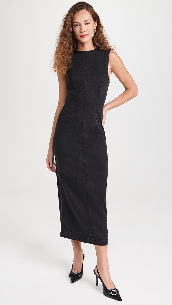 Reformation Kendi Denim Midi Dress | Shopbop Product Image