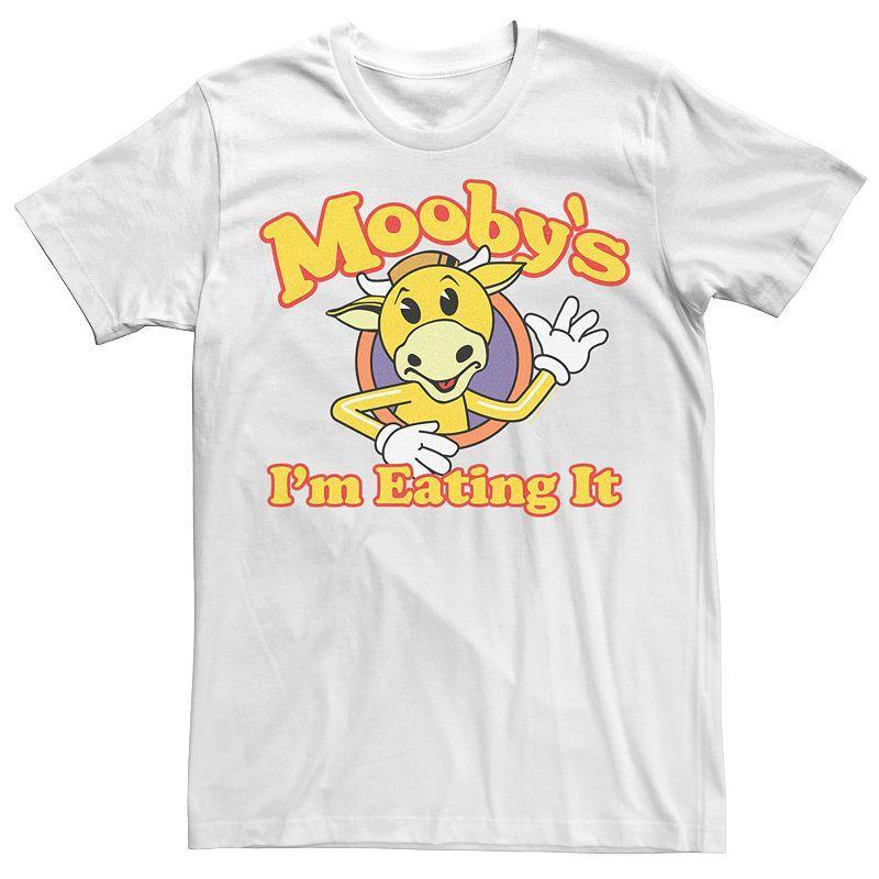 Mens Jay And Silent Bob Moobys Im Eating It Waving Outlined Logo Tee Product Image