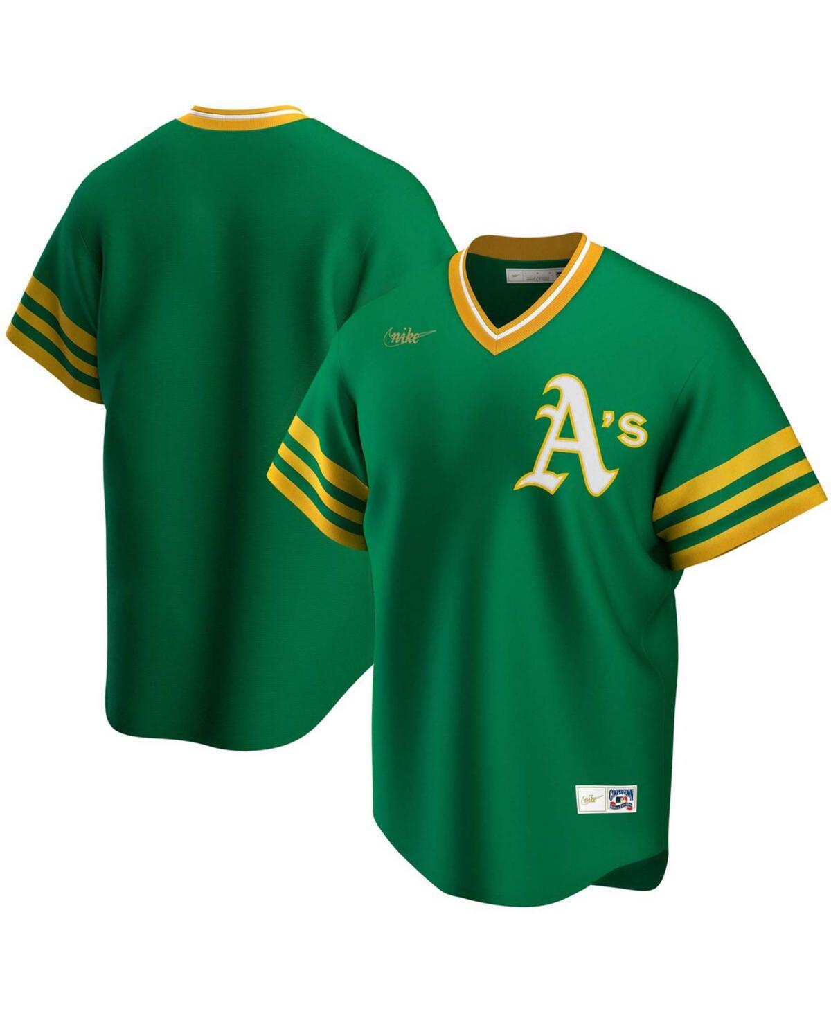 Mens Nike Kelly Green Oakland Athletics Road Cooperstown Collection Team Jersey - Kelly Green Product Image