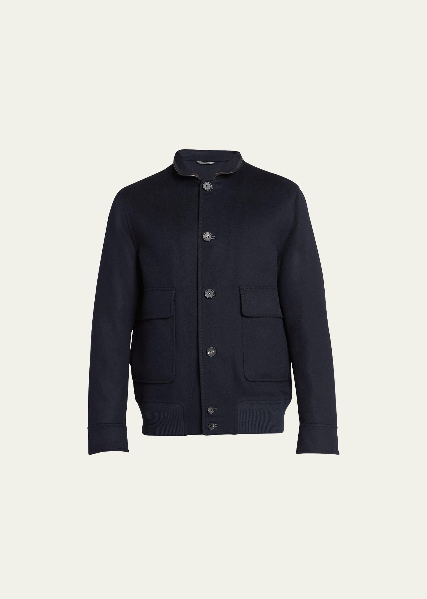 Mens Spagna Cashmere Bomber Jacket Product Image