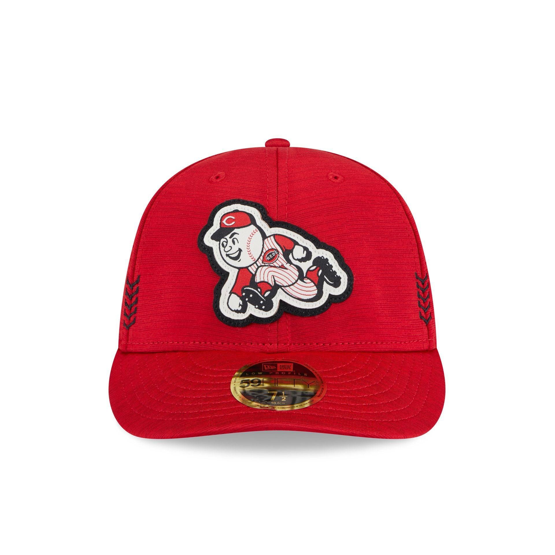 Cincinnati Reds 2024 Clubhouse Low Profile 59FIFTY Fitted Hat Male Product Image