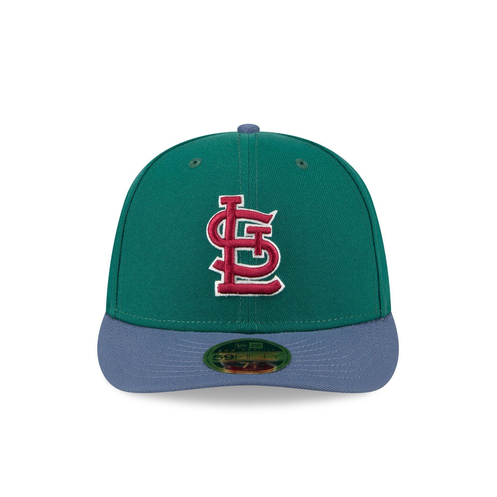 St. Louis Cardinals Green Gemstone Low Profile 59FIFTY Fitted Hat Male Product Image