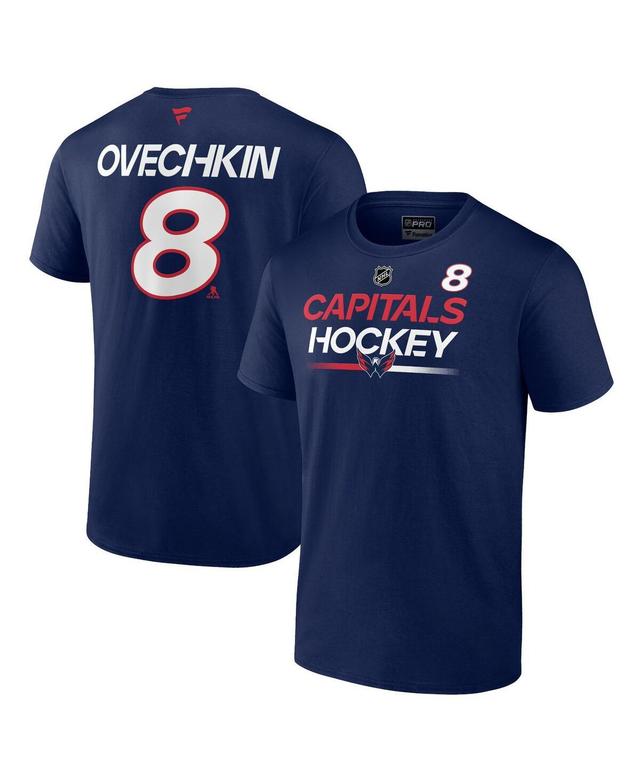 Mens Fanatics Cale Makar Navy Colorado Avalanche Authentic Pro Prime Name and Number T-shirt Product Image