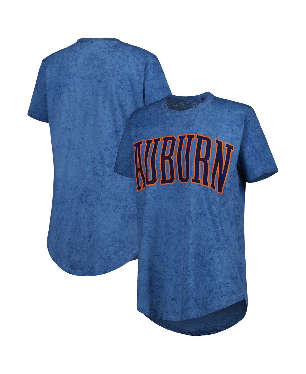 Womens Pressbox Navy Auburn Tigers Southlawn Sun-Washed T-shirt Product Image