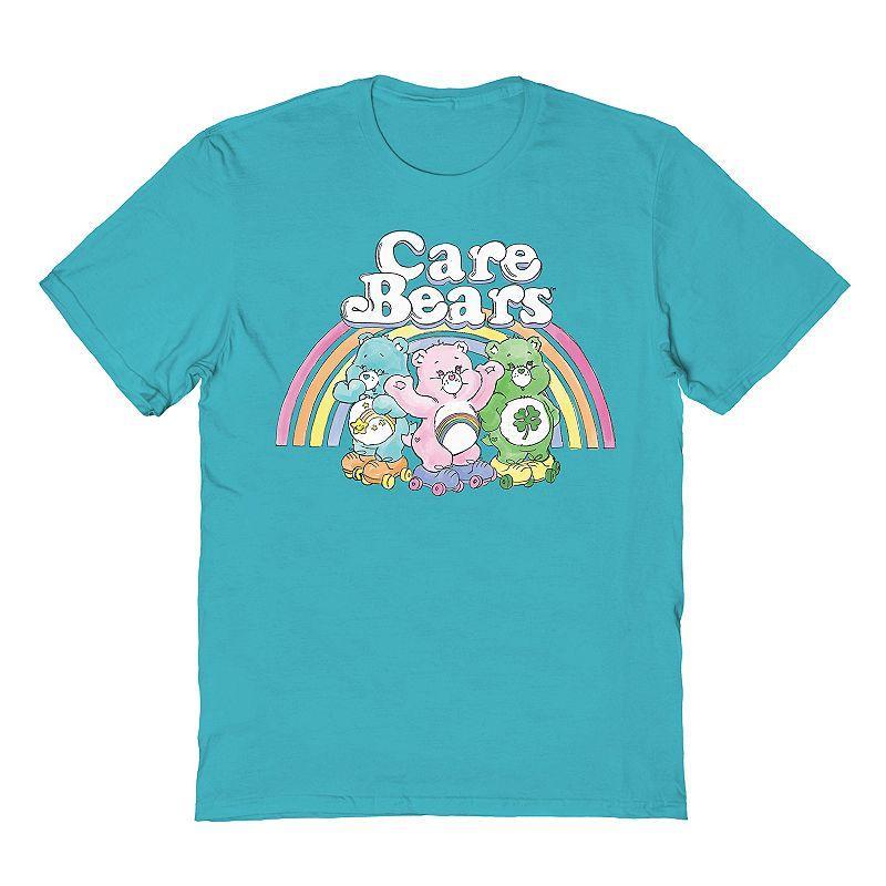 Mens Care Bear T-Shirt Blue Product Image