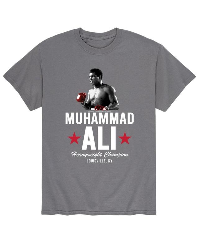 Mens Muhammad Ali Heavyweight Champ Tee Grey Product Image