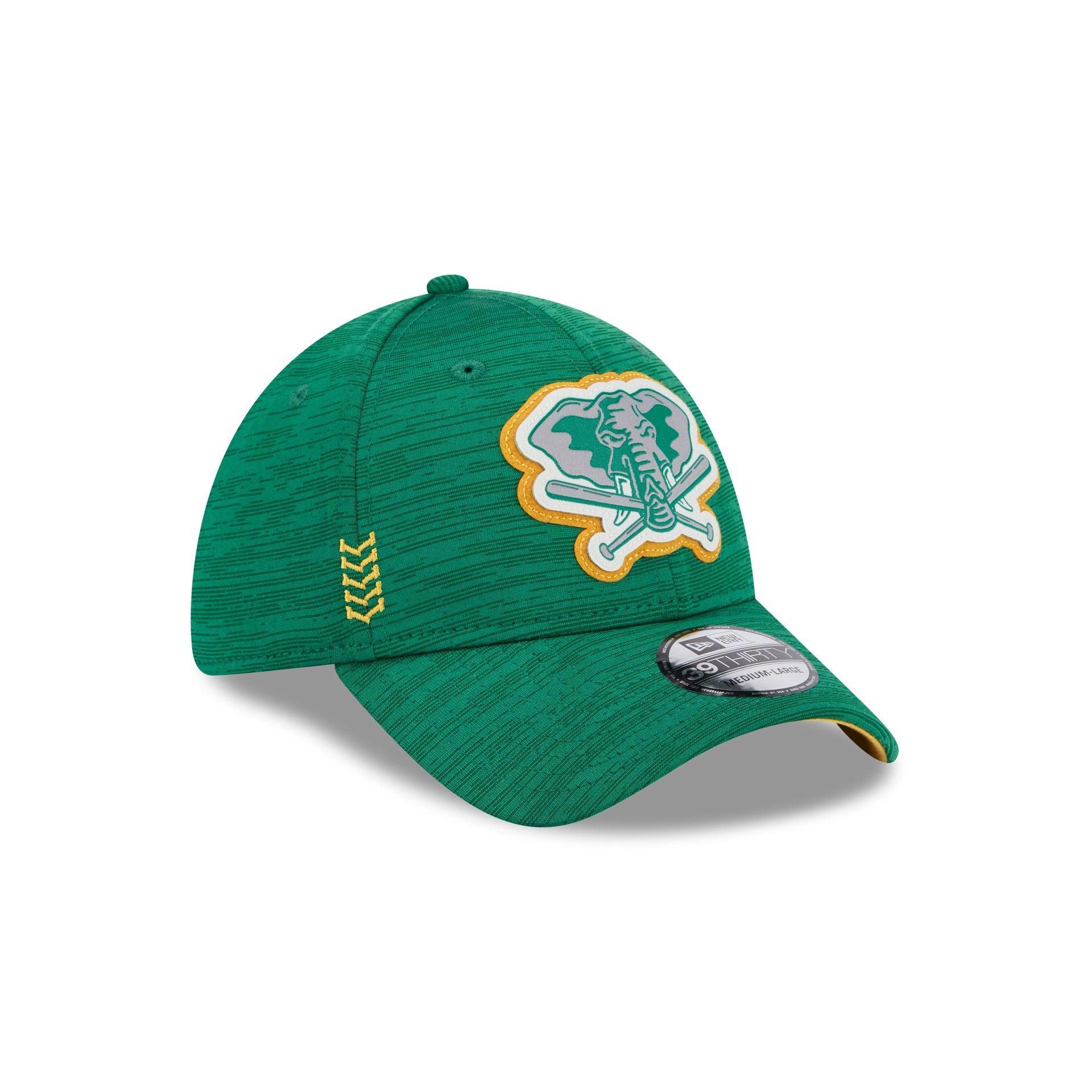 Oakland Athletics 2024 Clubhouse 39THIRTY Stretch Fit Hat Male Product Image