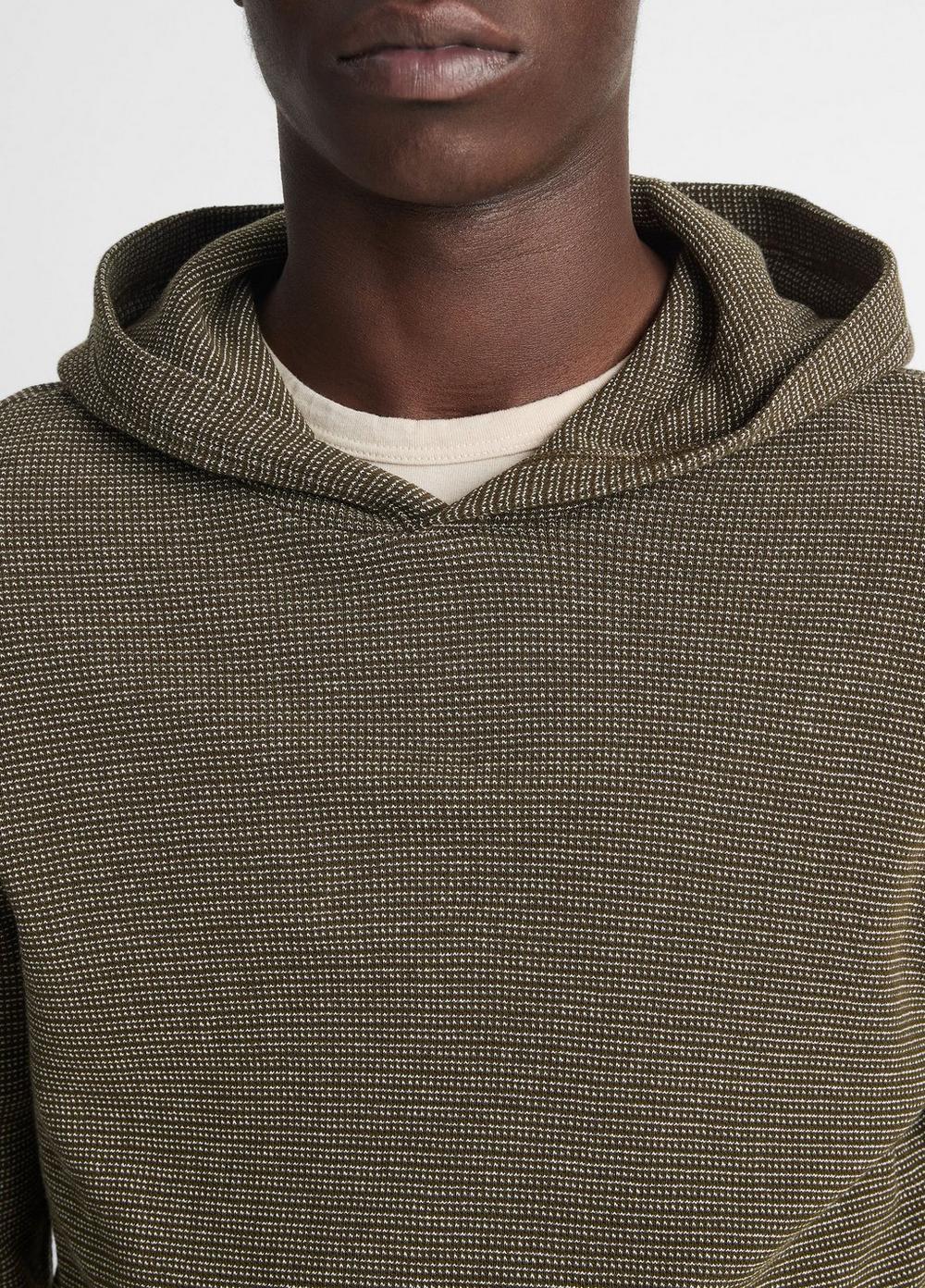 Textured Thermal Pima Cotton Hoodie Product Image