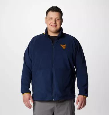 Columbia Men's Collegiate Flanker IV Fleece Jacket - West Virginia - Big- Product Image