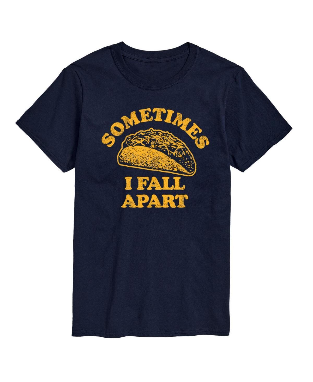 Airwaves Mens Funny Taco Short Sleeve T-shirt Product Image