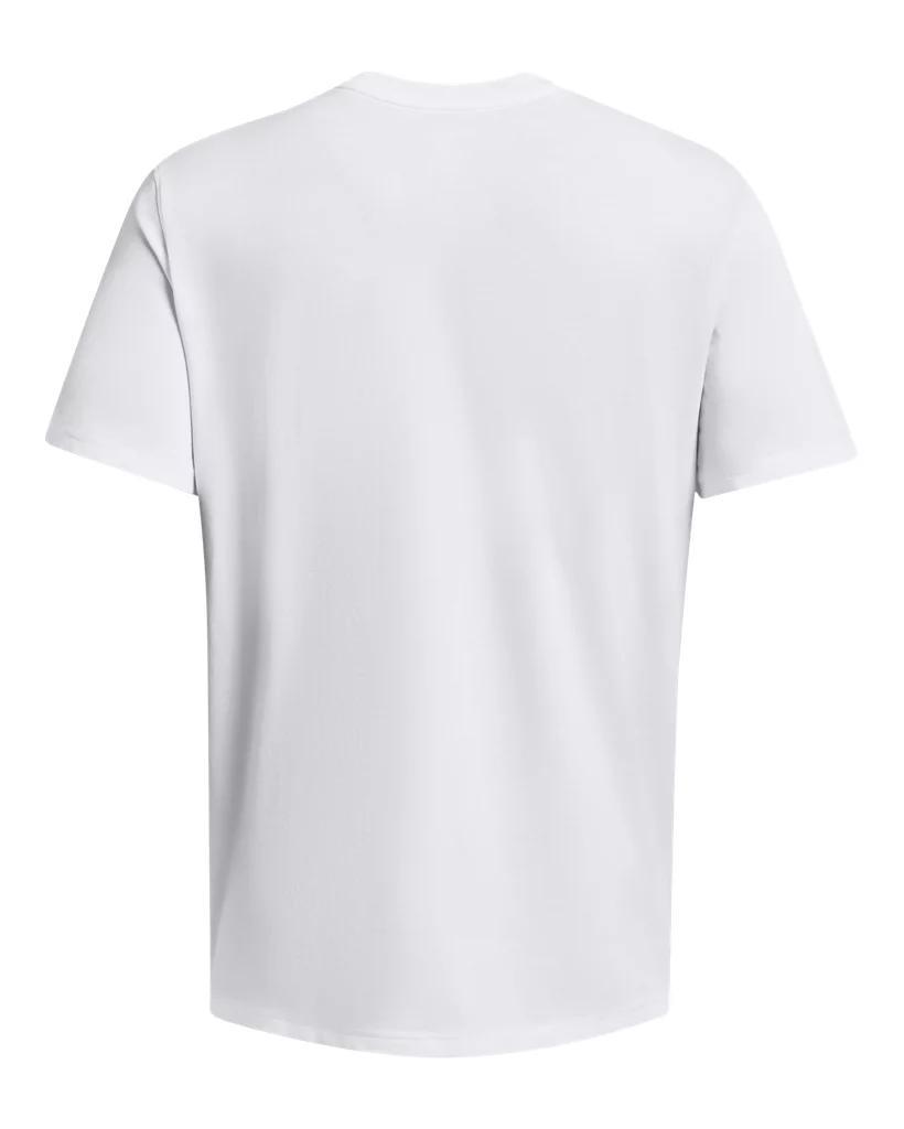 Men's UA Heavyweight Left Chest Logo Repeat Short Sleeve Product Image