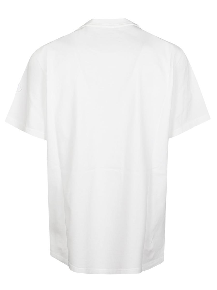 Pixel Logo T-shirt With Seven In White Product Image