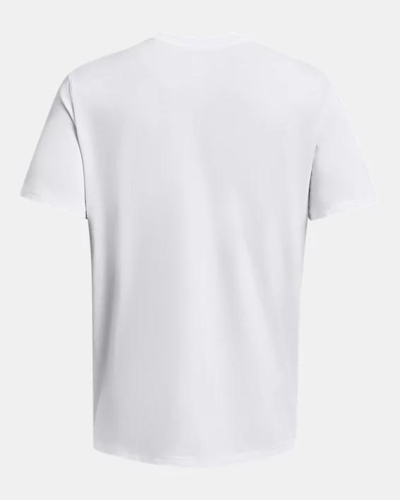 Men's UA Heavyweight Left Chest Logo Repeat Short Sleeve Product Image