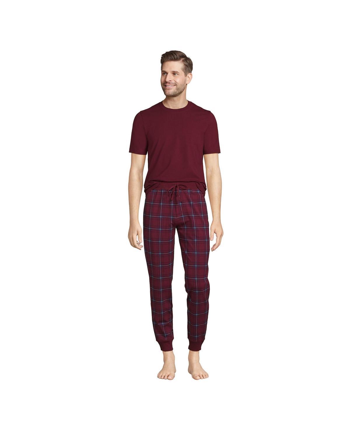 Mens Lands End Jersey Pajama Sleep Set Product Image