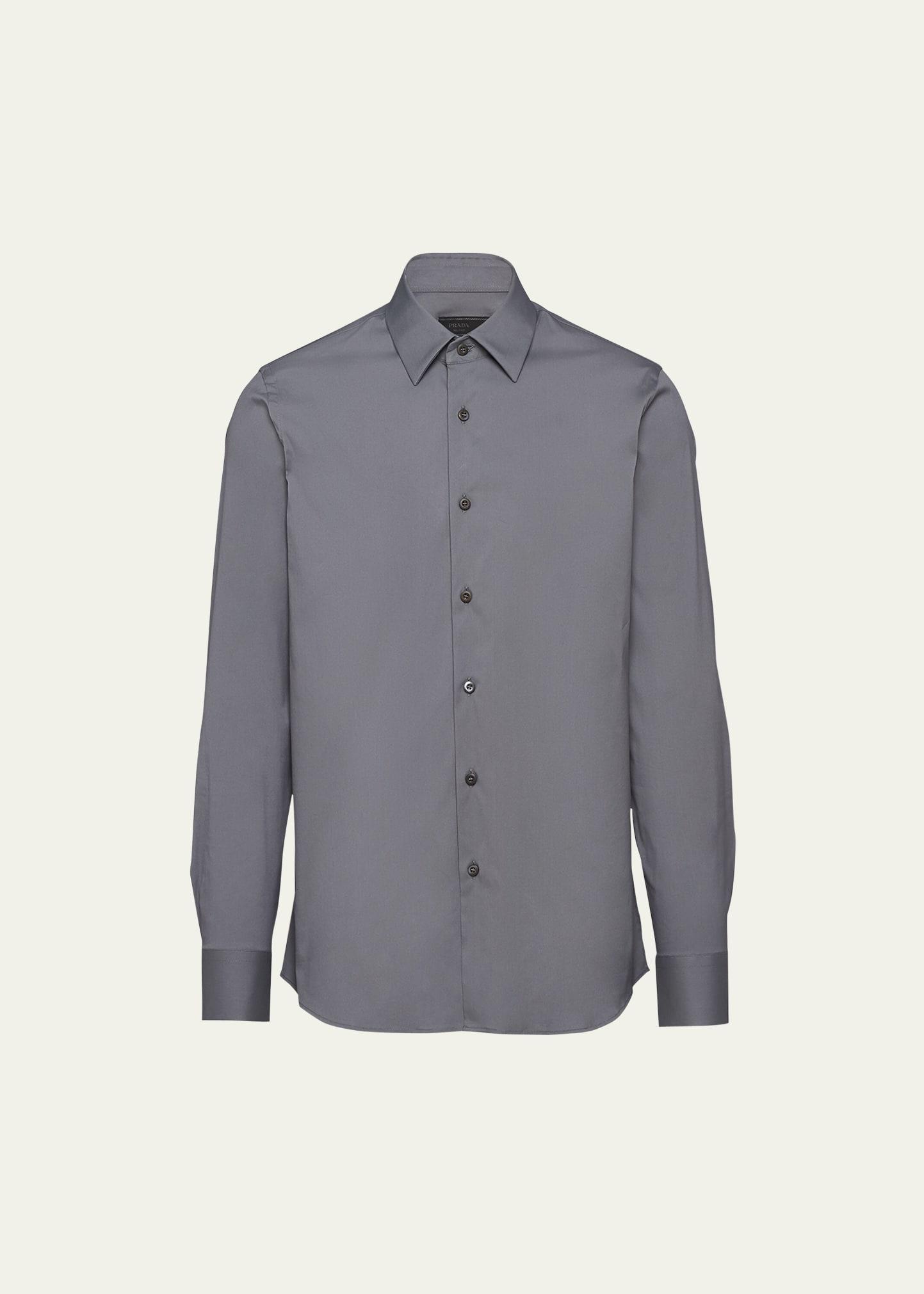 Mens Stretch Poplin Dress Shirt Product Image