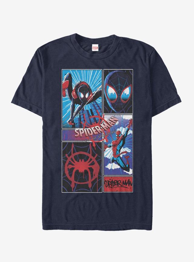 Marvel Spider-Man Comic Spiders T-Shirt Product Image