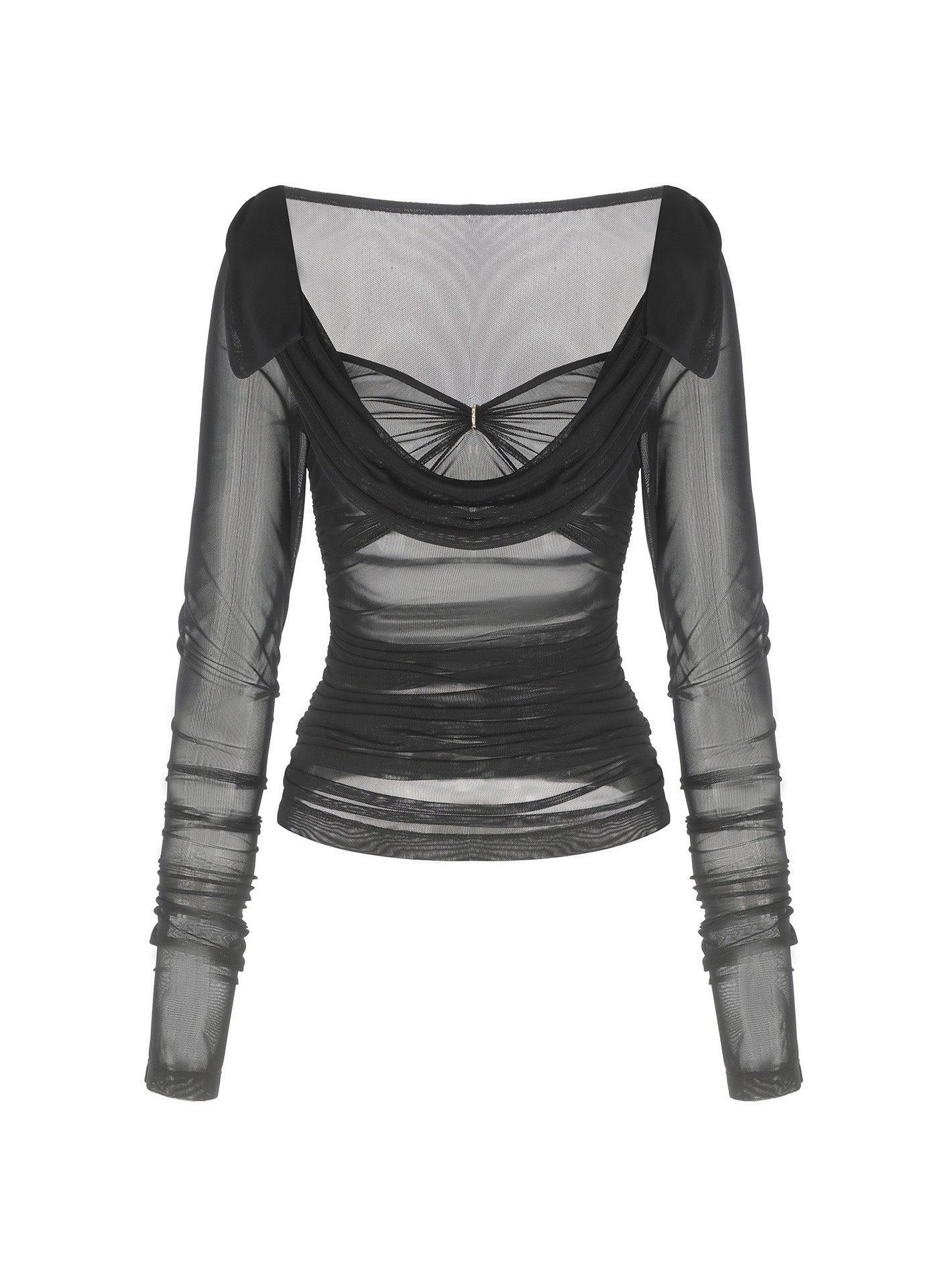 Chantal Top (Black) Product Image