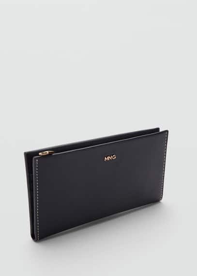 MANGO - Embossed wallet with logo - One size - Women Product Image