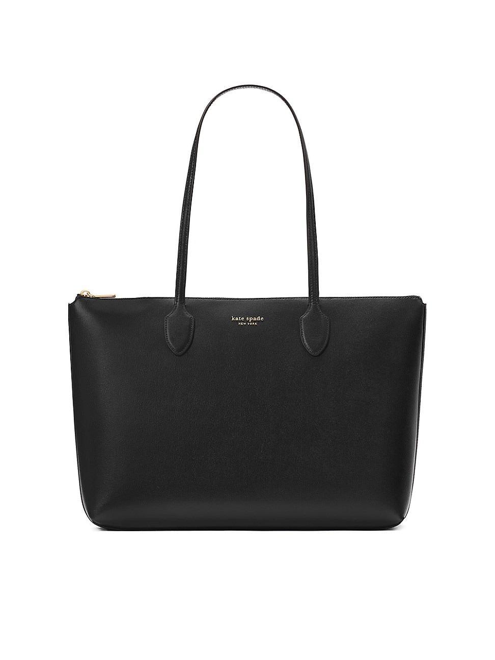 Womens Bleecker Large Leather Tote Product Image