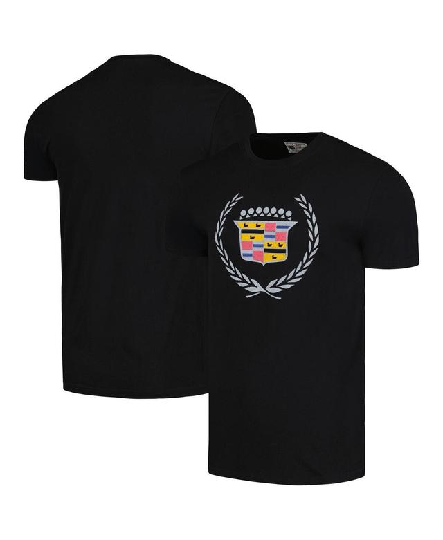 Mens American Needle Black Distressed Cadillac Brass Tacks T-Shirt Product Image