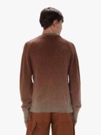 GRADIENT V-NECK SWEATER in brown | JW Anderson US  Product Image