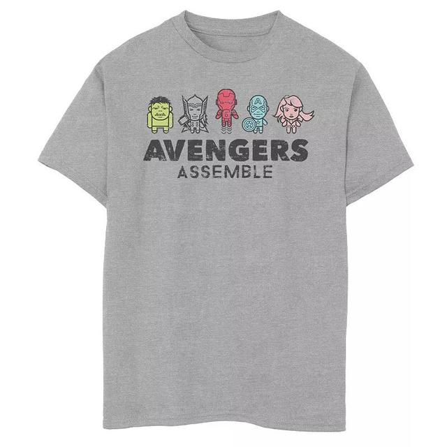 Boys 8-20 Marvel Avengers HandCraft Graphic Tee, Boys Athletic Grey Product Image