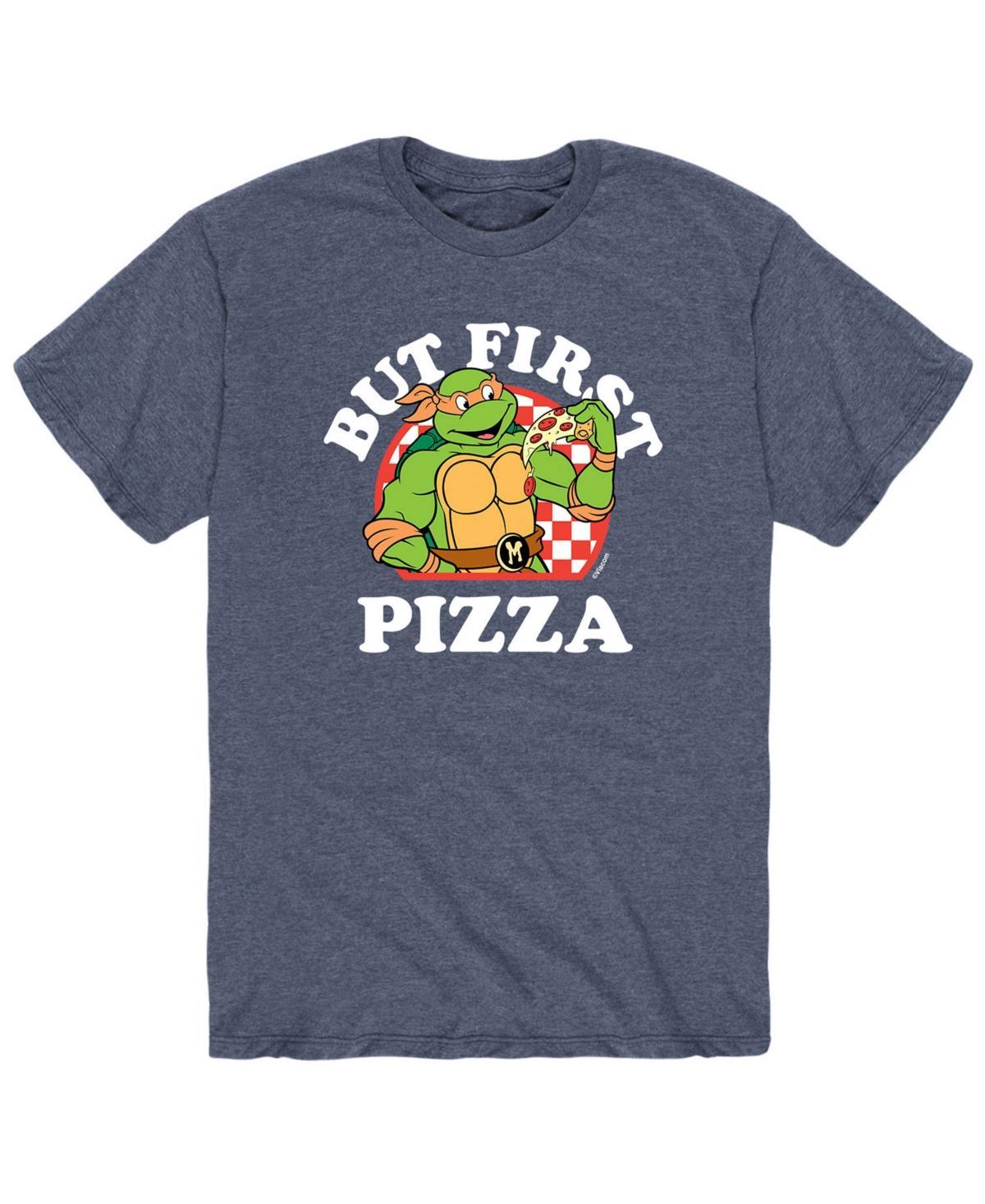 Mens Teenage Mutant Ninja Turtles First Pizza T-shirt Product Image