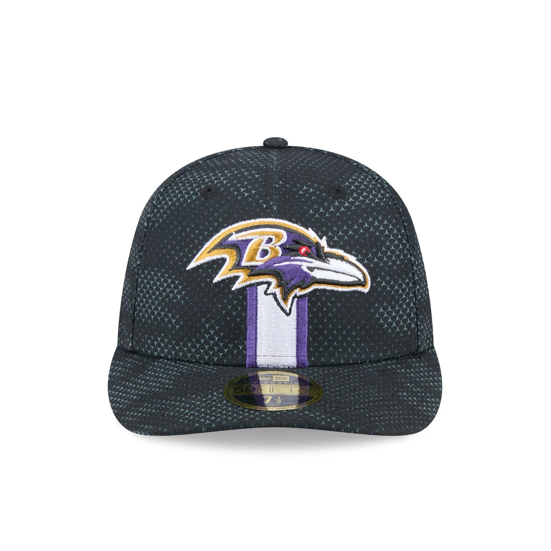 Baltimore Ravens 2024 Sideline Low Profile 59FIFTY Fitted Hat Male Product Image