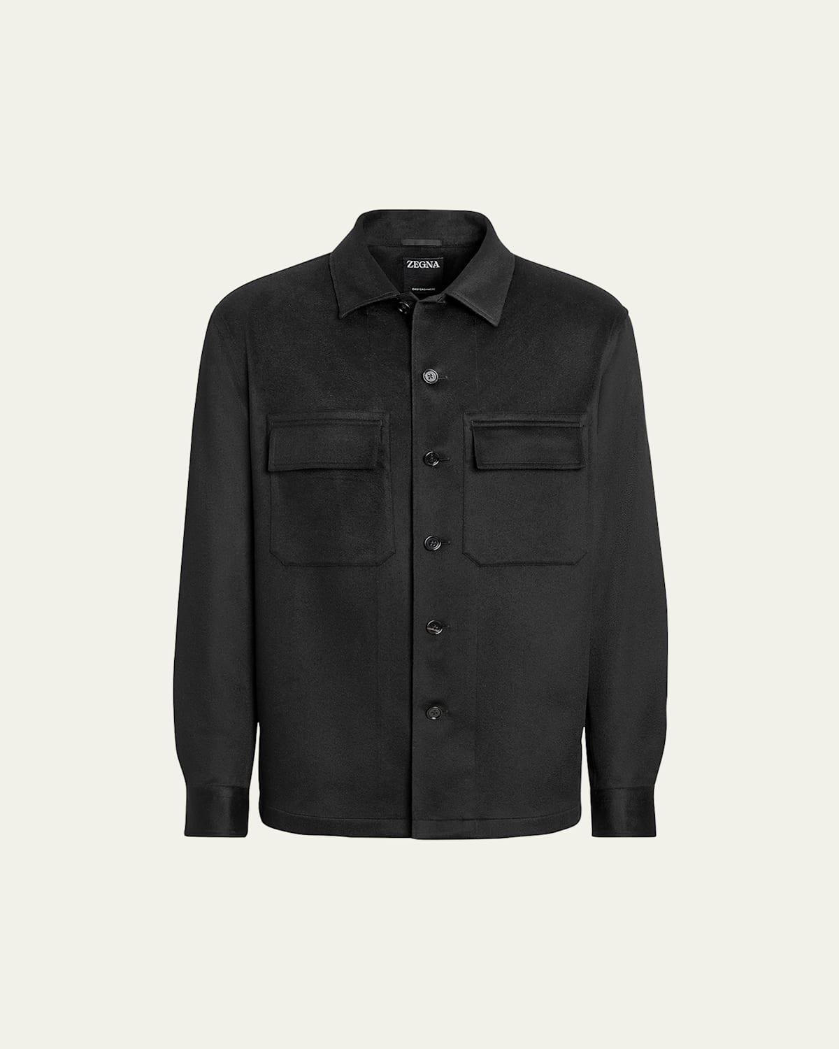 Men's Cashmere Overshirt Product Image