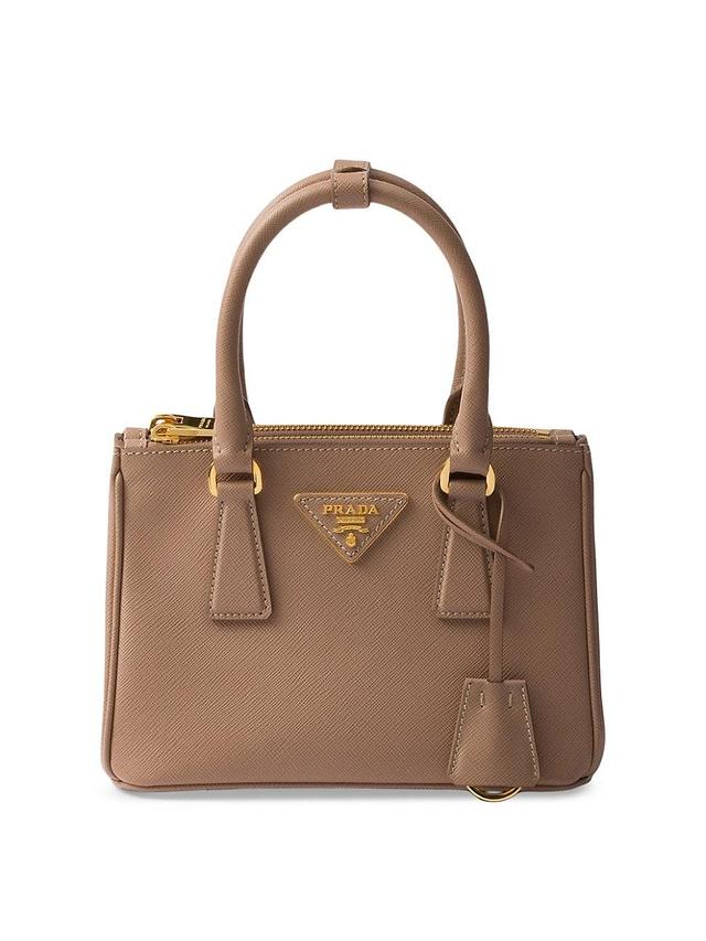 Womens Galleria Saffiano Leather Mini Bag Product Image