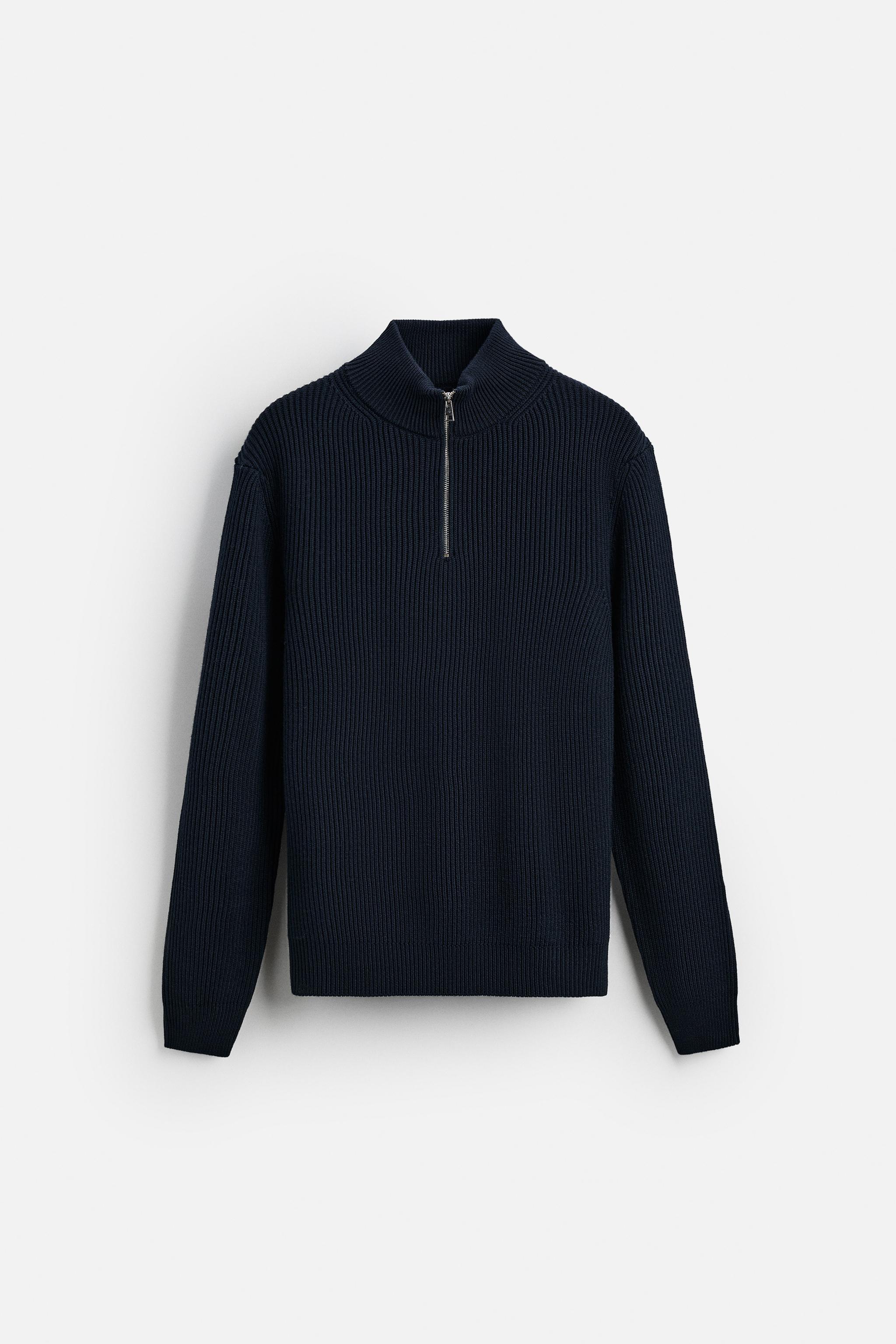 QUARTER ZIP SWEATER Product Image