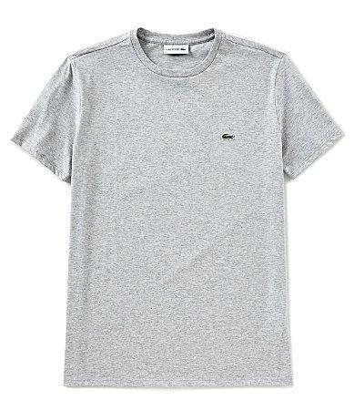 Lacoste Crewneck Pima Cotton Tee Product Image