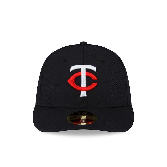 Minnesota Twins Jackie Robinson Day 2024 Low Profile 59FIFTY Fitted Hat Male Product Image