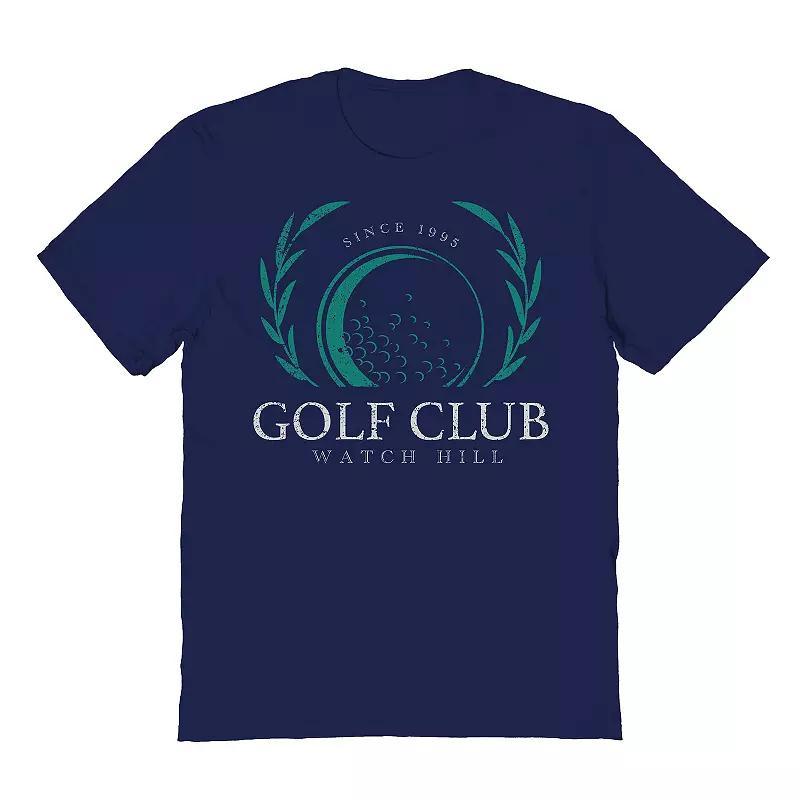 Mens Americana Collection Watch Hill Golf Graphic Tee Blue Product Image