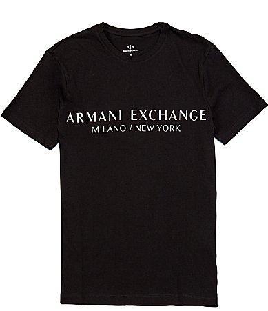 Armani Exchange Slim Fit Milano Logo Short Sleeve T Product Image