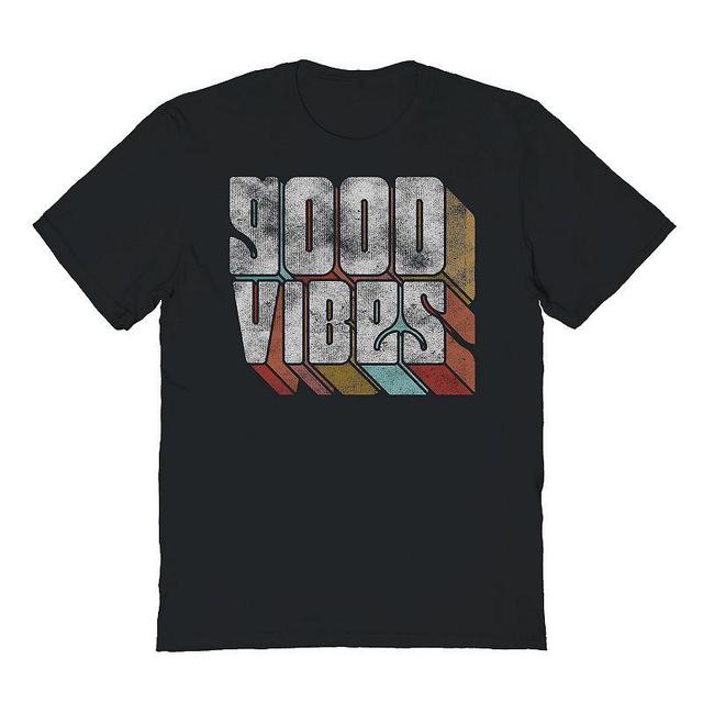 Mens Good Vibes Graphic Tee Product Image