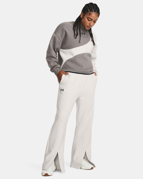 Women's UA Unstoppable Fleece Crop Crew Product Image