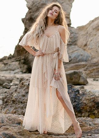 Lauryn Dress in Sand Product Image