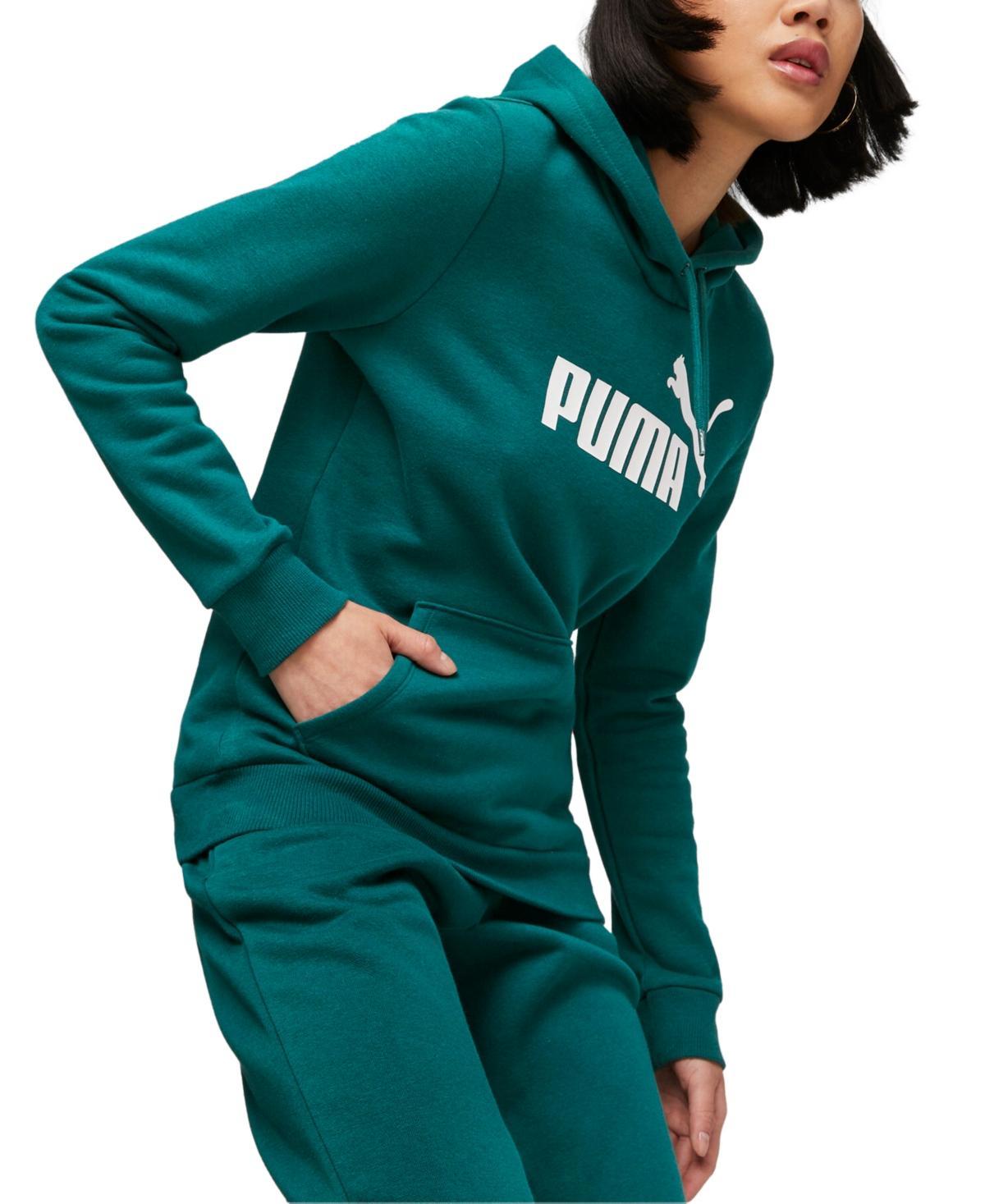 Puma Womens Essentials Logo Fleece Sweatshirt Hoodie Product Image