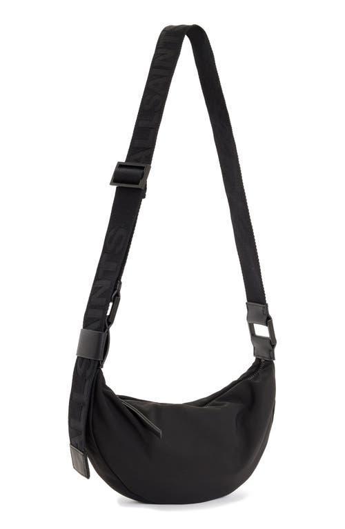 AllSaints Half Moon Nylon Crossbody Bag Product Image