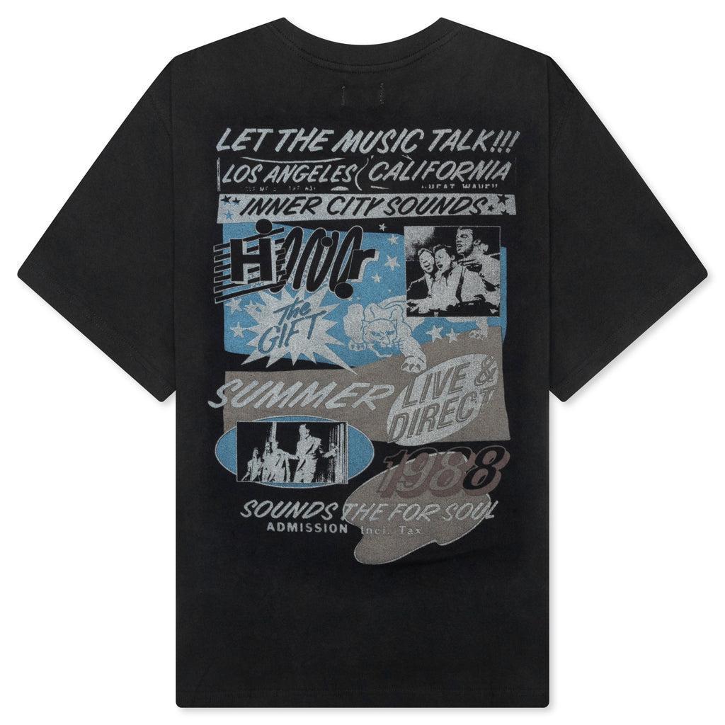 Music Language Tee - Black Male Product Image