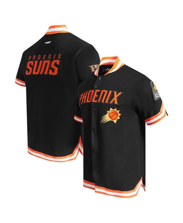 Pro Standard Mens Black Phoenix Suns Classic Warm-Up Full-Snap Jacket Product Image