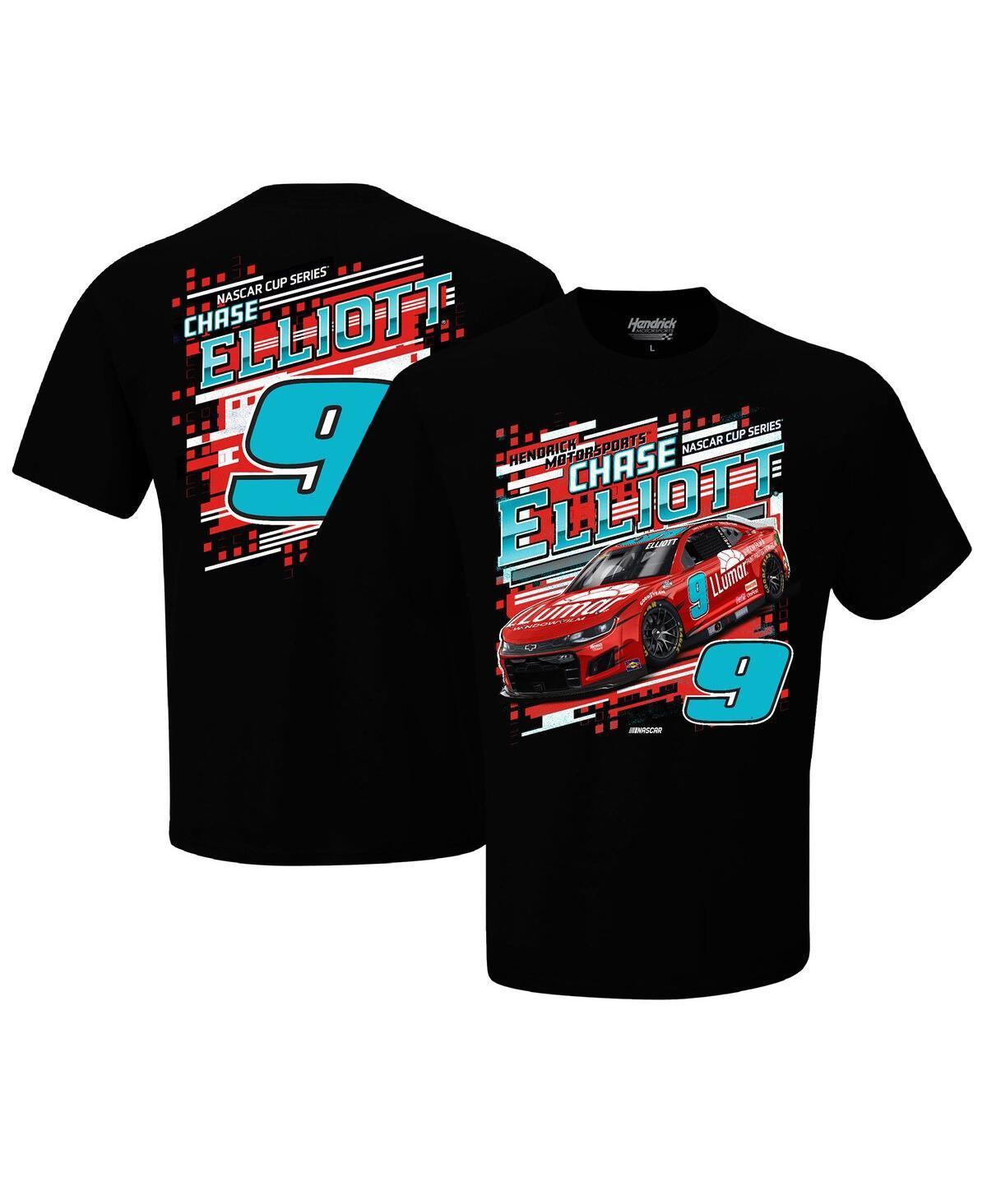 Hendrick Motorsports Team Collection Mens Black Chase Elliott Llumar Car T-Shirt Product Image