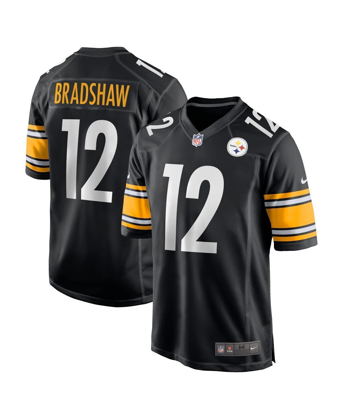 Mens Nike Terry Bradshaw Pittsburgh Steelers Retired Player Game Jersey Product Image