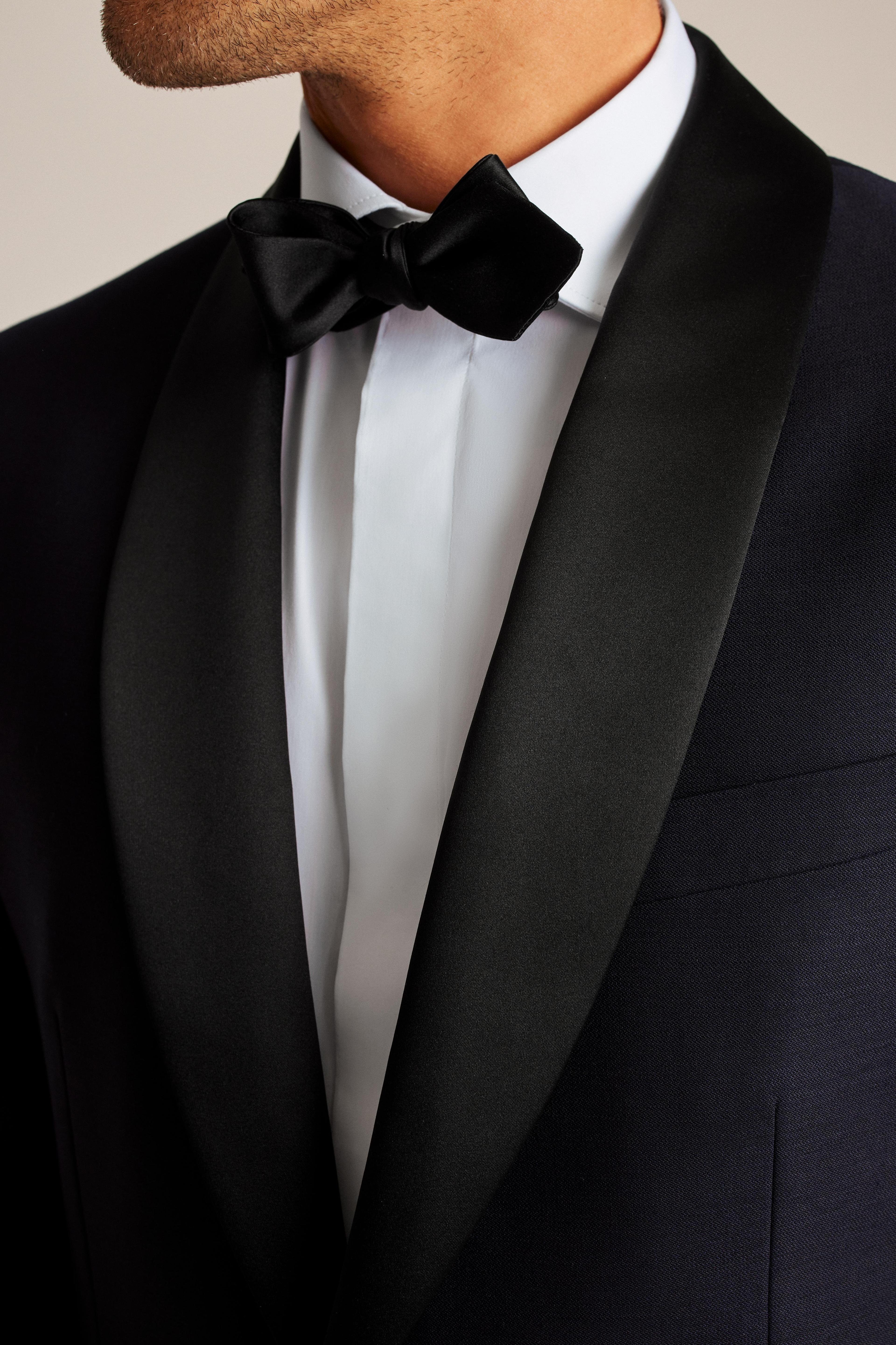 Empire Stretch Italian Wool Tuxedo Jacket Product Image