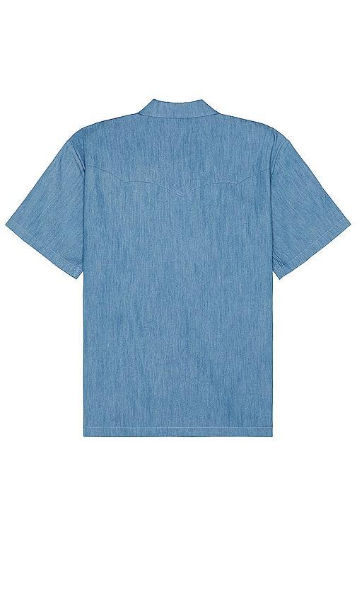 DOUBLE RAINBOUU West Coast Shirt Blue. (also in L, S). Product Image