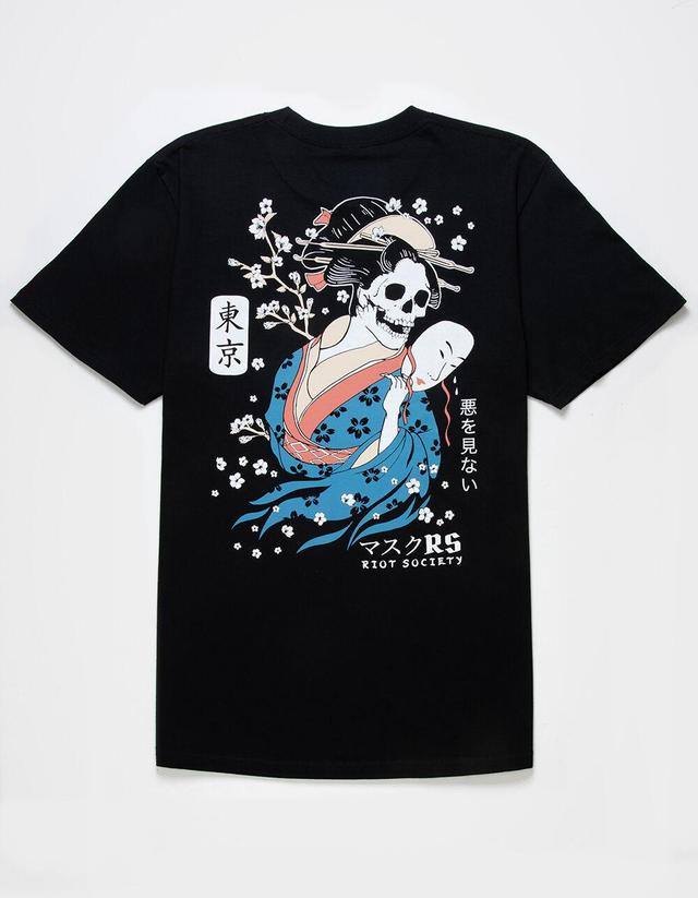 RIOT SOCIETY Geisha Face Off Mens Tee Product Image