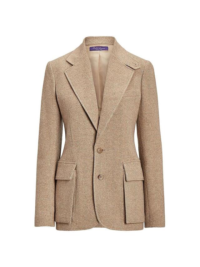 Womens Preston Herringbone Blazer Product Image